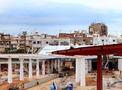 La estación provisional del AVE toma cuerpo