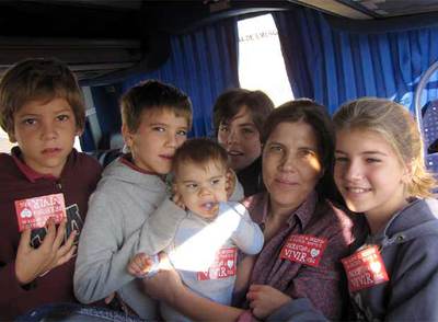 Candelaria ha tenido nueve hijos y afirma que el aborto 