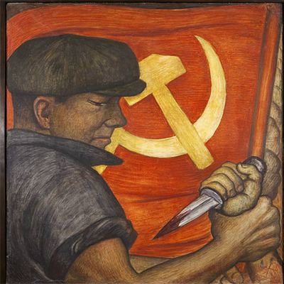  Adversario del fascismo,  de Diego Rivera.