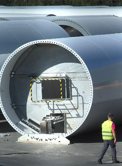 La crisis eólica liquida el empleo en la industria auxiliar