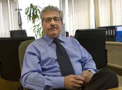 Óscar González, responsable de relaciones parlamentarias del Gobierno de Cristina Fernández, en Buenos Aires.