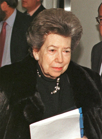 Carmela Arias y Díaz de Rábago, en 2000.