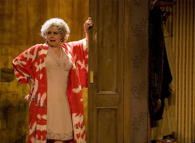 La actriz, en una escena del drama   La vida por delante,    que interpreta actualmente .