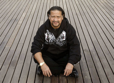 Juan Meléndez, ex preso en el corredor de la muerte de Florida, en la terraza de La Casa Encendida.