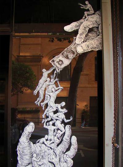 Serigrafía sobre madera de San.