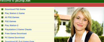 Una imagen de la  web  ps2rip.net.