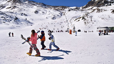 La naturaleza es un gran aliciente en la estación de Cerler (Huesca).
