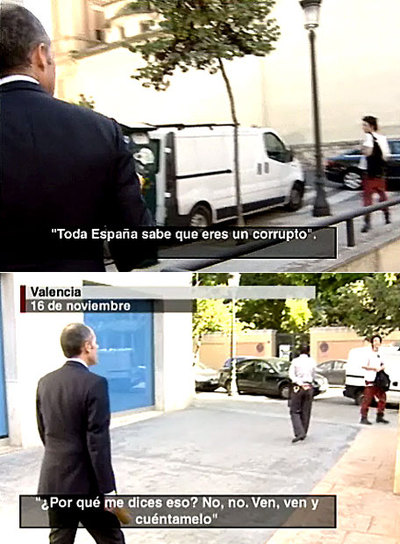 "¡ERES UN CORRUPTO!"