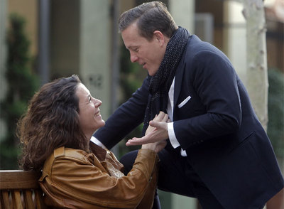 Los  blogueros  de tendencias Garance Doré y Scott Schuman.