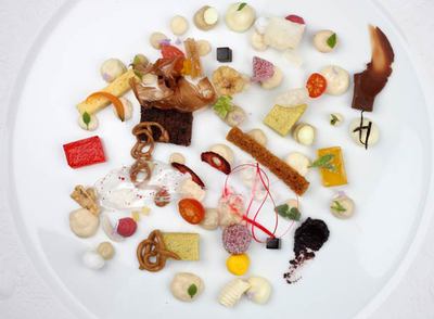  Anarquía,  postre de Jordi Roca creado 