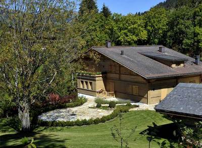 Imagen del chalé propiedad de Roman Polanski en Gstaad, según el diario suizo  Blick. 