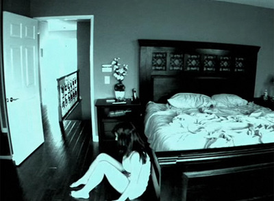 Fotograma de la película  Paranormal activity.  