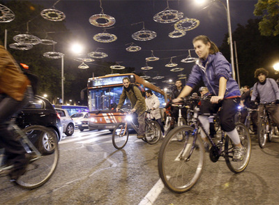 "Yo pedaleo y no me cabreo"