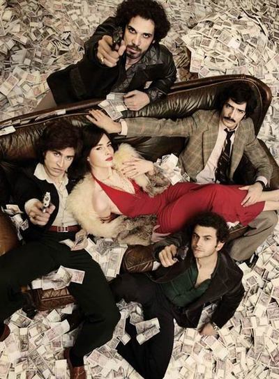 El reparto de  Roma criminal,  serie que hoy estrena Canal +.