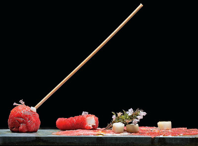 FOTOGALERIA: 'Carpaccio' de ternera con crema ácida de Borredà