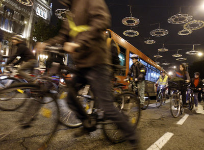 El día en que las bicis bloquearon a los coches