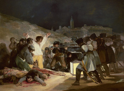  El 3 de mayo de 1808,  de Goya.