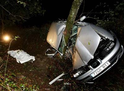 Tres muertos en accidentes de tráfico en Sarria y O Covelo