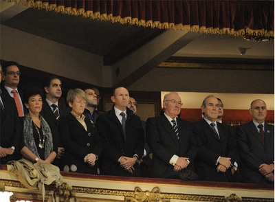 Tres ex 'lehendakaris' nacionalistas en el apoyo a las víctimas