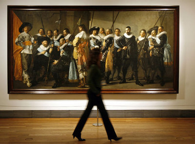  Compañía del capitán Reijnier Reael y el teniente Cornelis Michielsz Blaeuw,  de Frans Hals, que se puede ver desde hoy en el Prado.