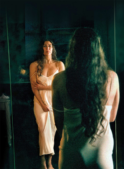 La bailarina Lola Greco, en el montaje de  Fedra. 