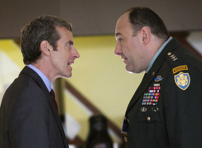 Imagen de la película  In the loop. 