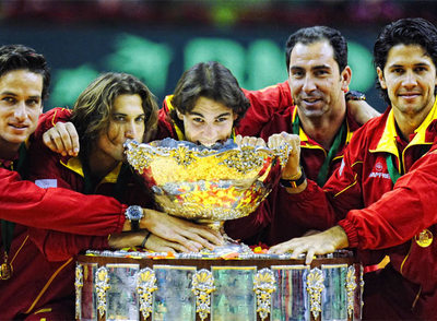 Paseo triunfal de los campeones del mundo