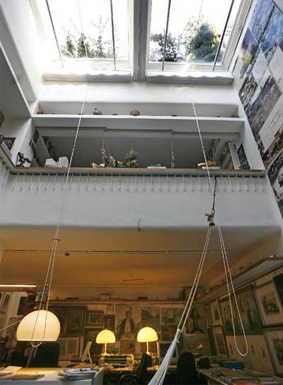 Casa subterránea del arquitecto Fernando Higueras, en la calle de Maestro Lasalle, 36.