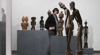 Imagen de la exposición en el Centro Cultural de Unicaja de Cádiz.