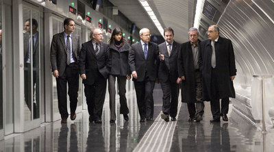 25.000 personas suben al nuevo metro de Santa Coloma