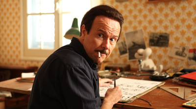 Santiago Segura en un momento del rodaje de  El gran Vázquez. 