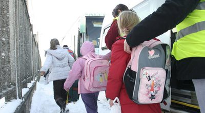 Suspendidas las clases ante la previsión de nieve