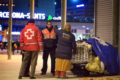 Proteger del frío a los 'sin techo'