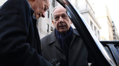 Anthony Marshall, a su llegada al juzgado de Nueva York donde escuchó su sentencia.