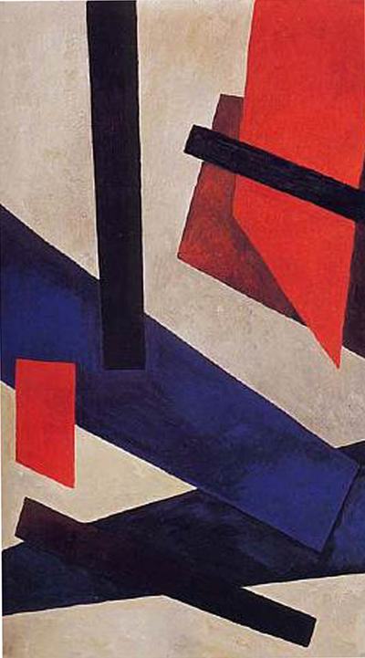  Composition colorée,  de Alexandra Exter.