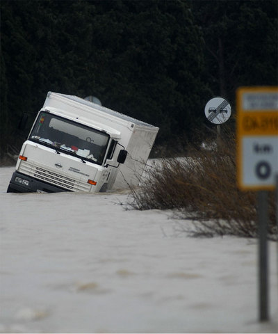 No hay descanso para el agua y el viento