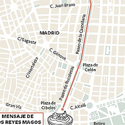 Y hoy, la cabalgata de la paz