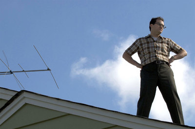 El actor Michael Stuhlbarg en la película  Un tipo serio,  de los hermanos Coen.