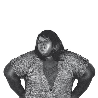  Gabourey 'GabBy' Sidibe  , protagonista de  Precious , el éxito del cine independiente de la temporada en Estados Unidos