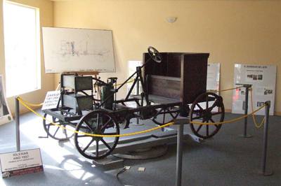 Una réplica exacta del   Mataperros  , expuesta en el museo de la localidad bonaerense de Campana.