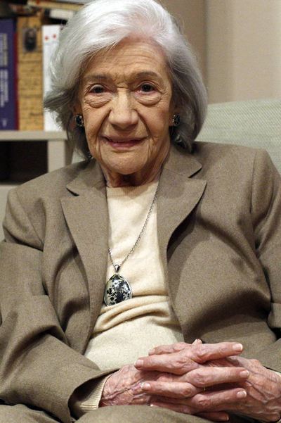 Ana María Matute, ayer en la Fundación Juan March.