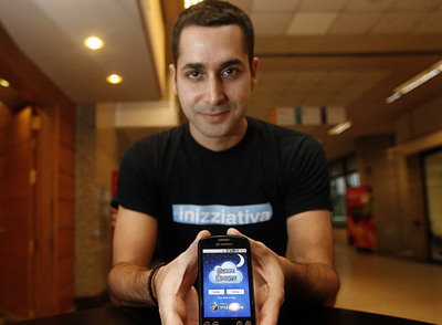 Juan Carlos Viota, ganador del concurso de aplicaciones para Android con 'Sweet Dreams'.