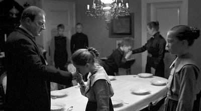 Un fotograma de la película  La cinta blanca  , dirigida por Michael Haneke. 