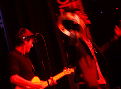 Un momento de la actuación del grupo bilbaíno Zenttric en la Sala Heineken.