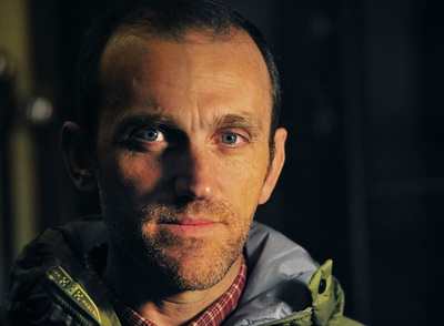 Alberto Ayora en la presentación de su libro 'Gestión del Riesg' en la Librería Desnivel, diciembre 2008. Madrid.