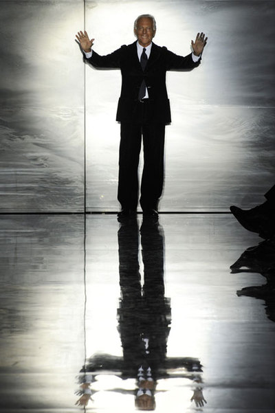 FOTOGALERIA: Armani 'selenita'