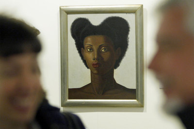  Cabeza de mujer (Cabeza de negra),  1946.