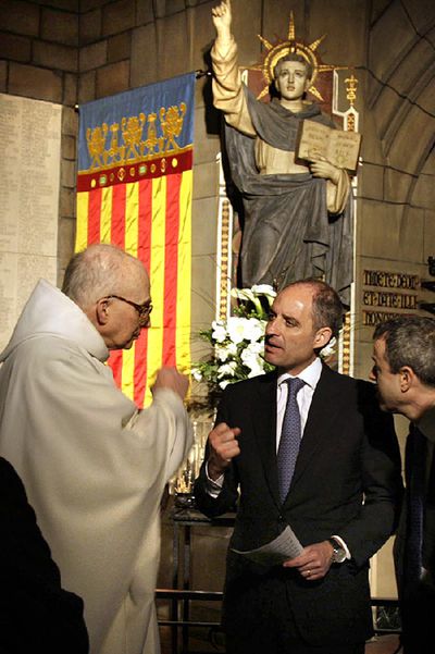 Una 'senyera' para Sant Vicent