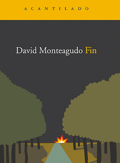  Portada de la novela  Fin , de David Monteagudo. 
