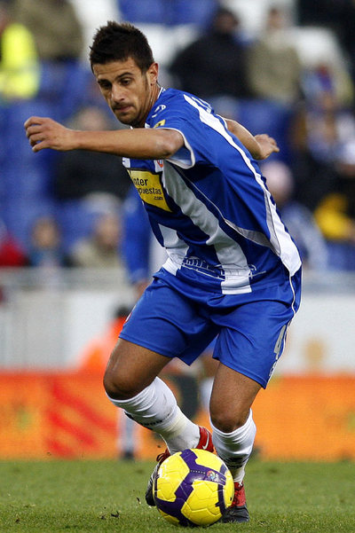 Javi Márquez, en  un partido.